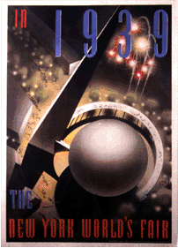 Poster, In 1939 The New York World’s Fair, 1937Designed by Nembhard N. Cullin, Wolfsonian Collection