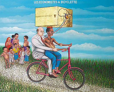 Cherie Samba, Les economistes a bicyclette, 2001.